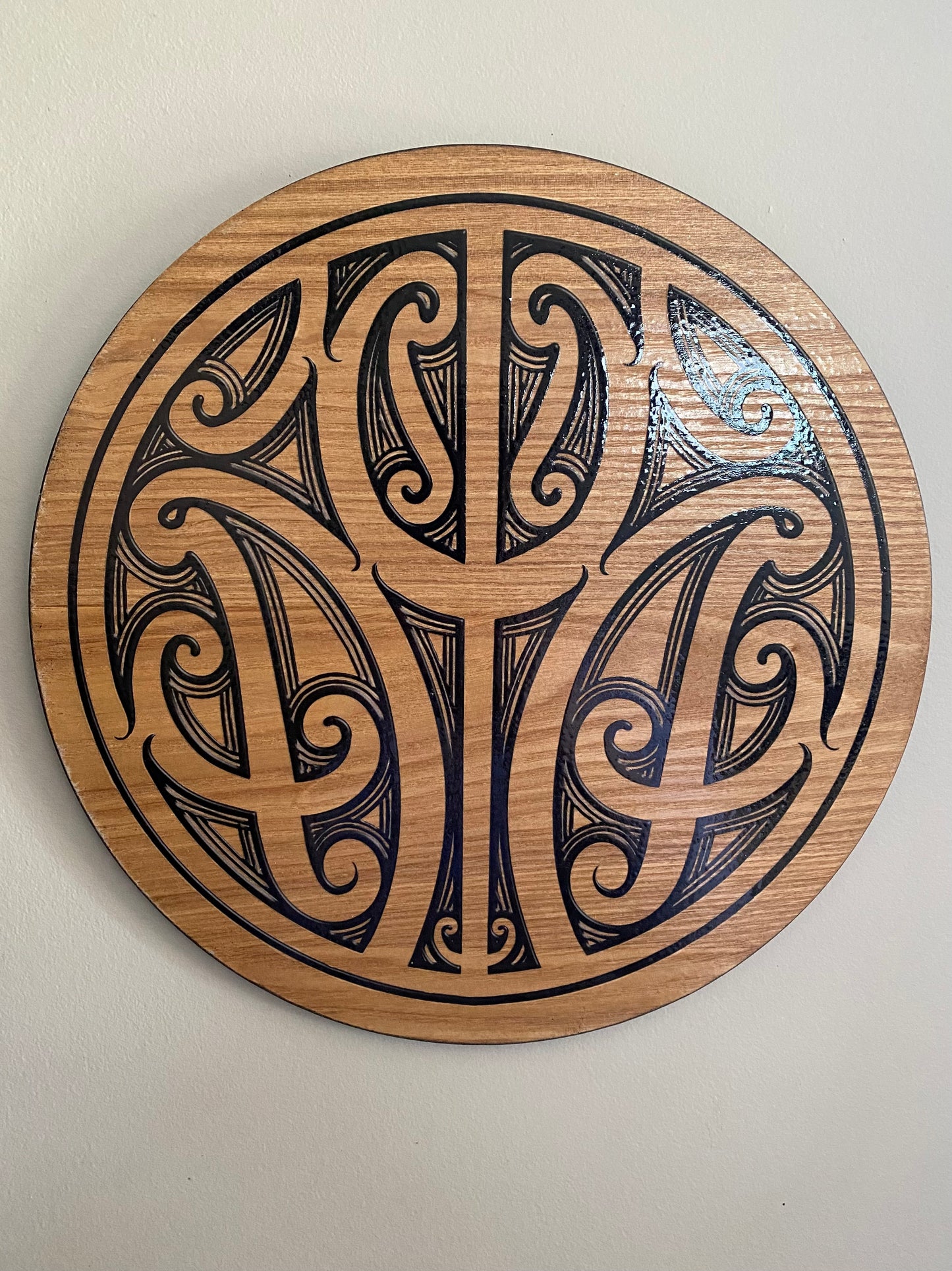 Black Koru - Circle