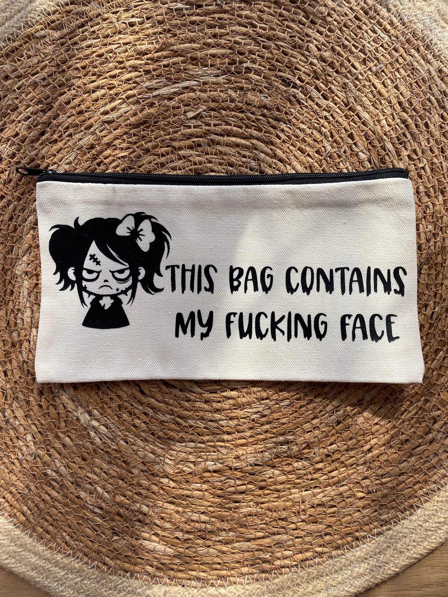 This Bag Contains My F***ing Face - Medium