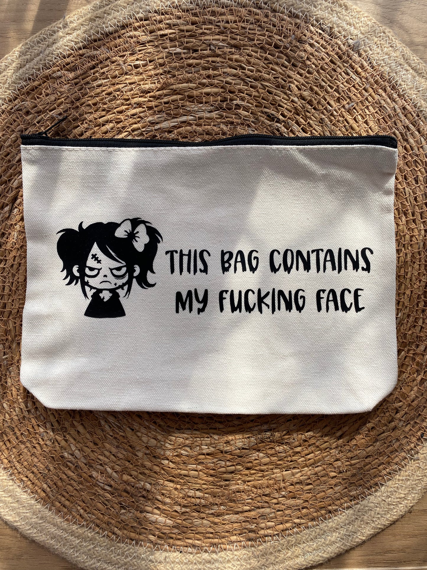 This Bag Contains My F***ing Face - Large