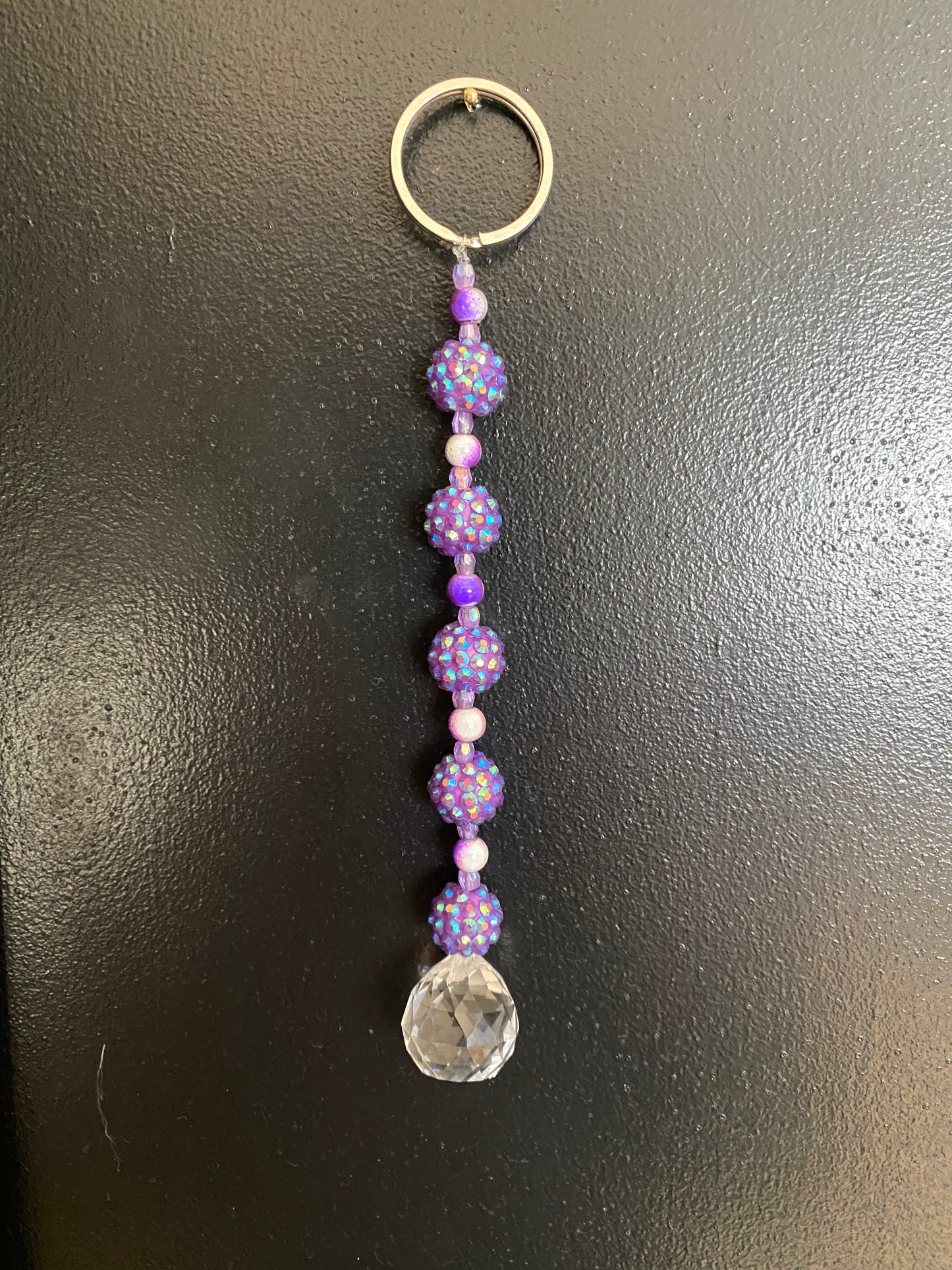 #3 Purple Mini Suncatcher/Car Charm