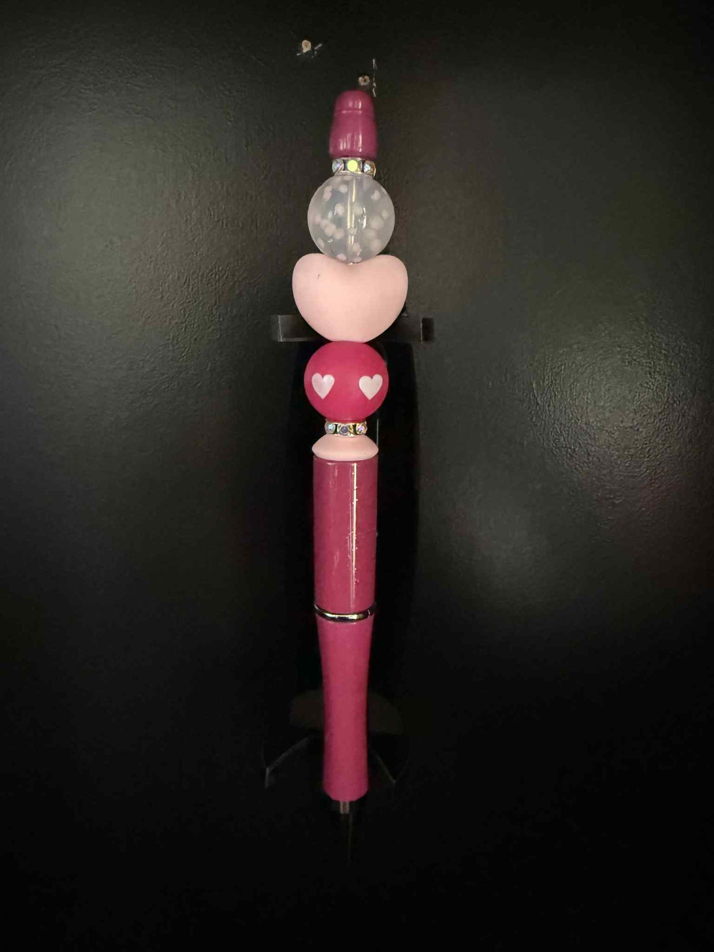 #4 Pink Girly Heart Pink Pen