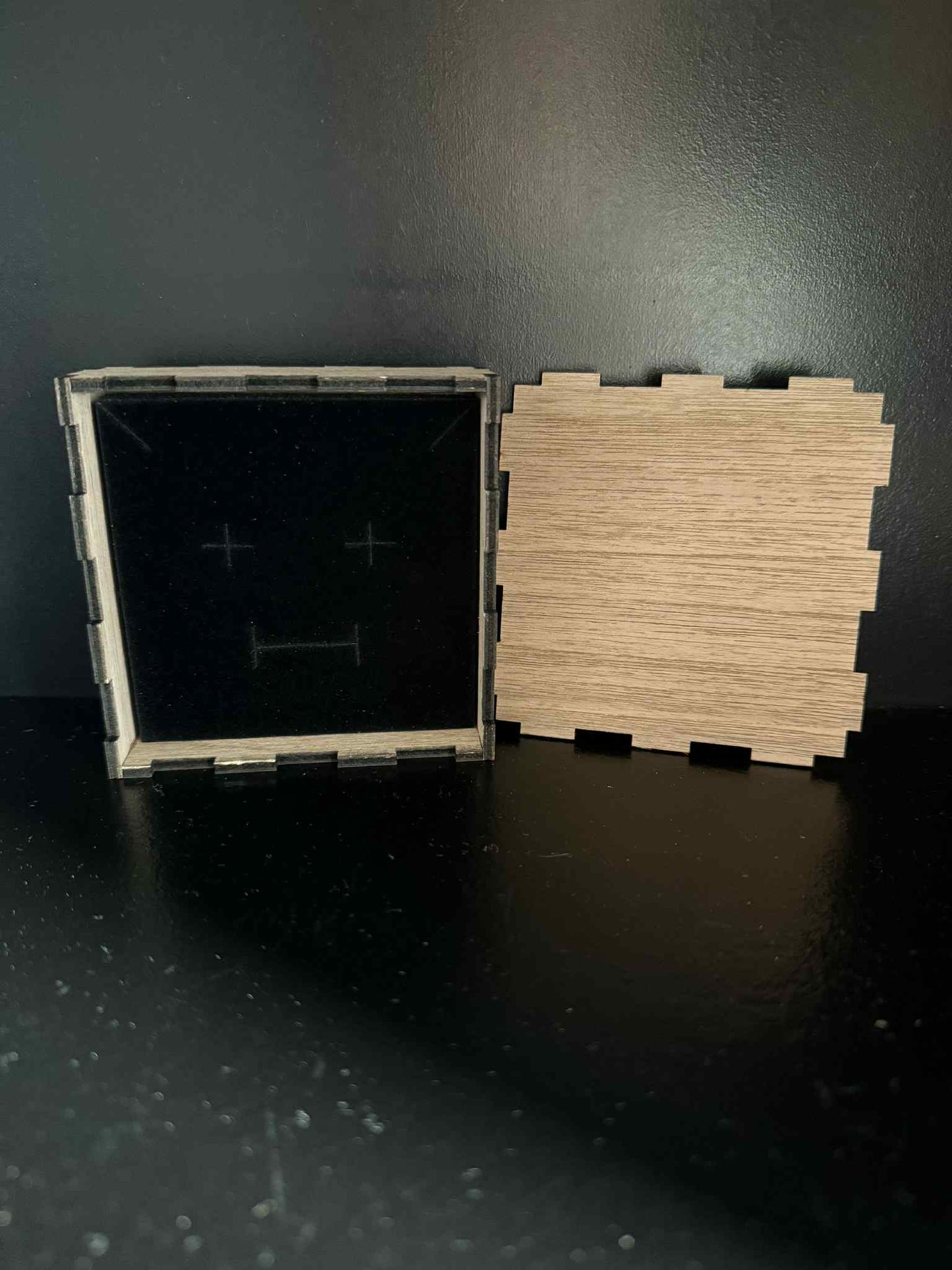 Long Green & Brown Earrings