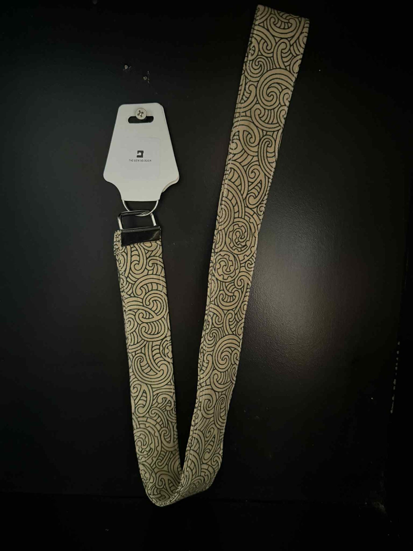 Creme Koru Lanyard