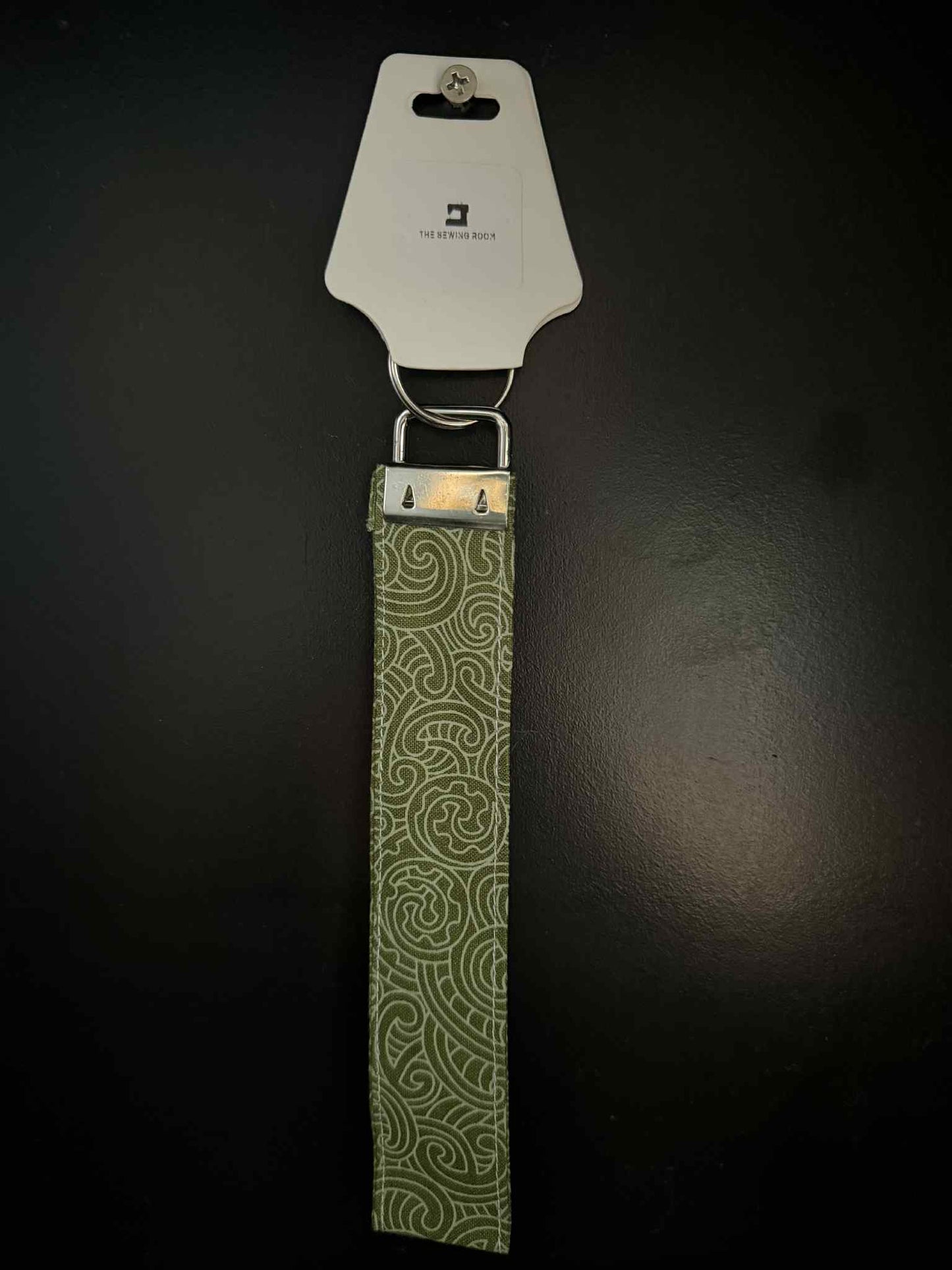 Green Koru Wristlet