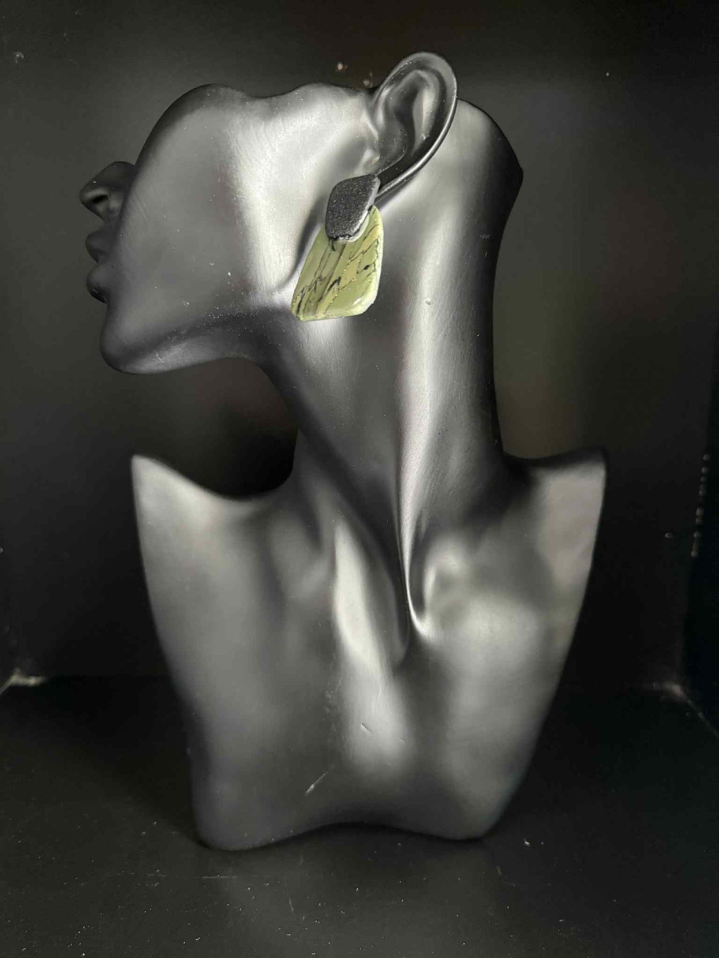 Faux Pounamu Earrings