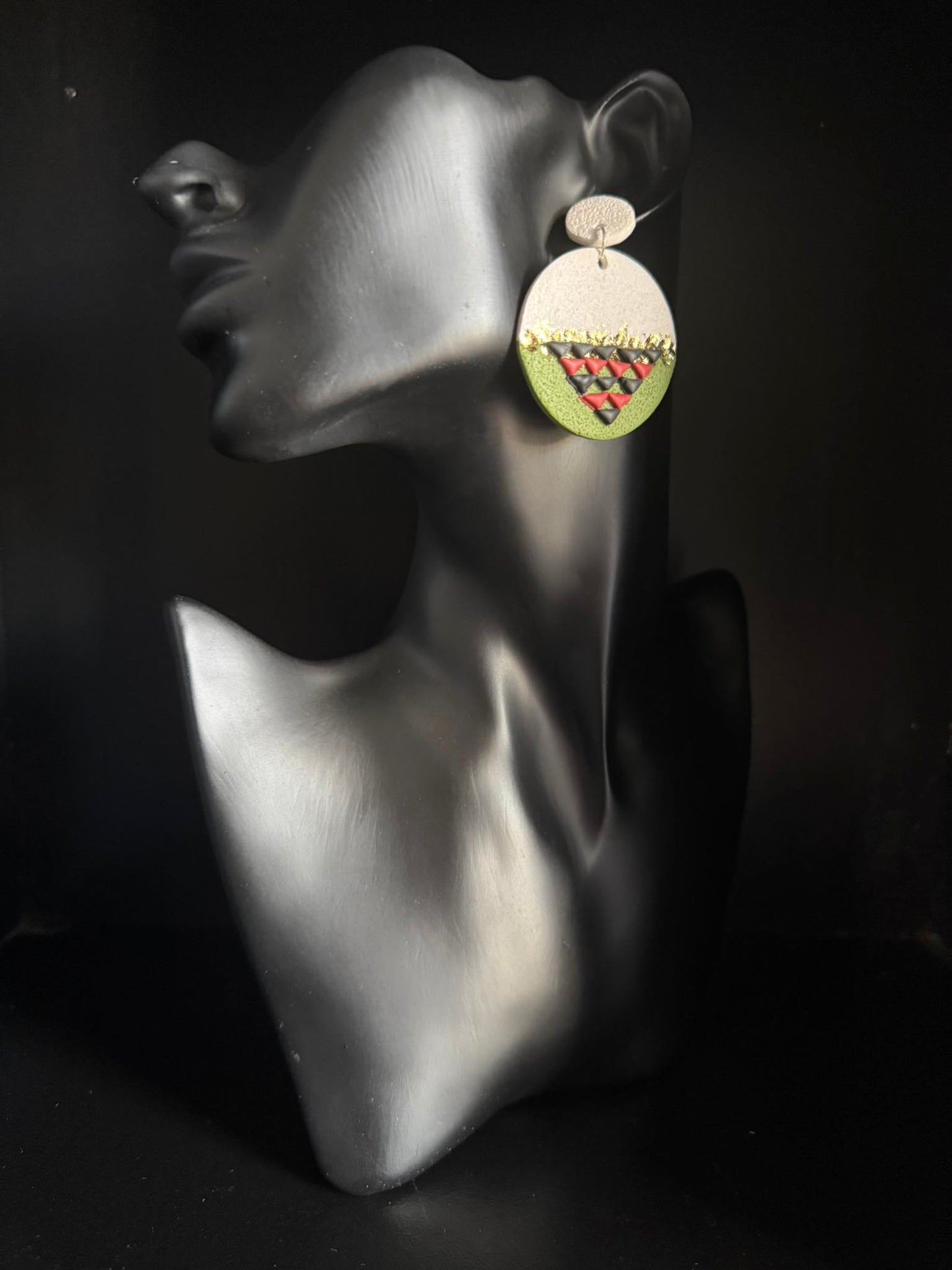 Tribal - With Gold Earrings