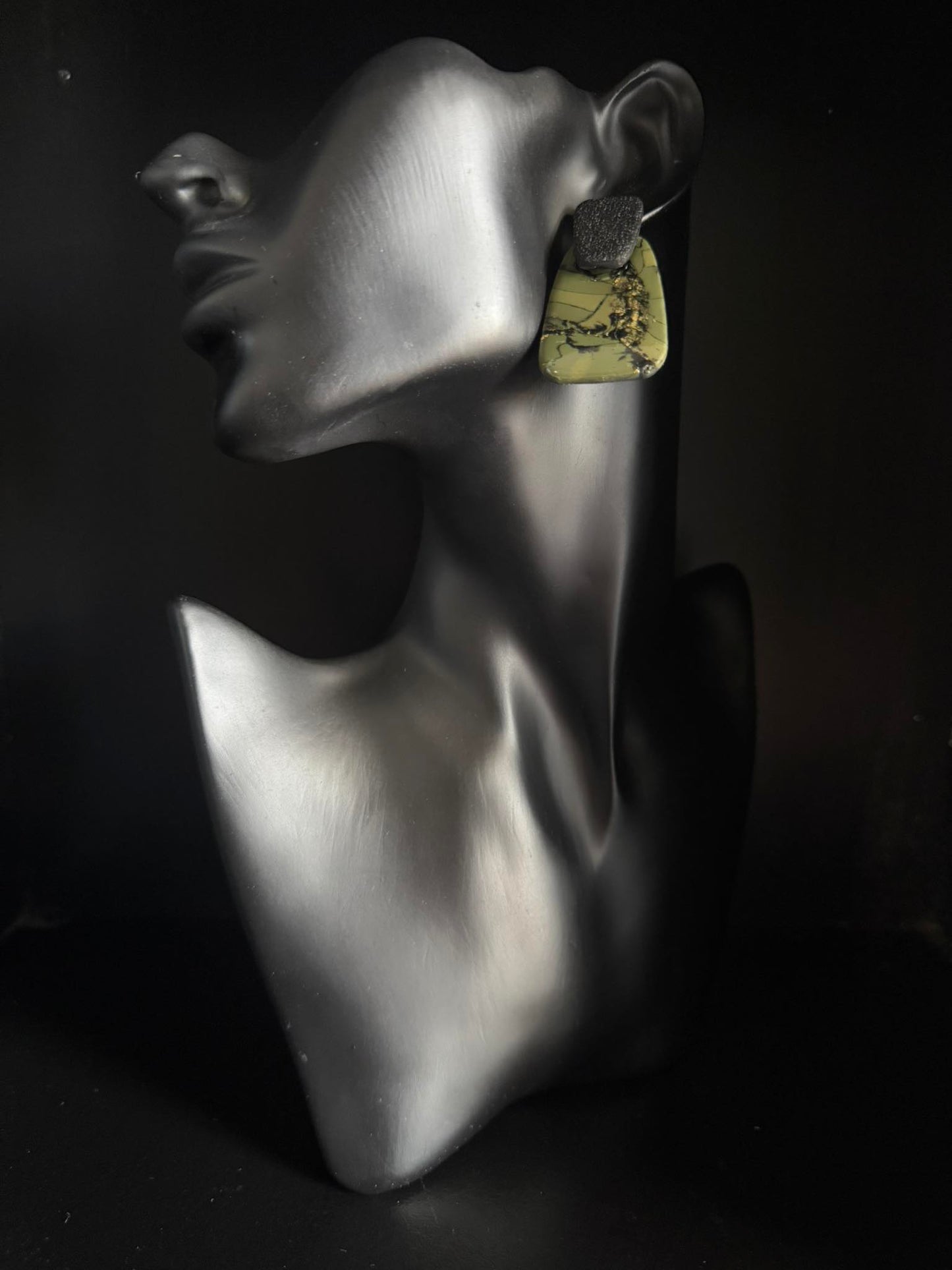 Faux Pounamu Earrings