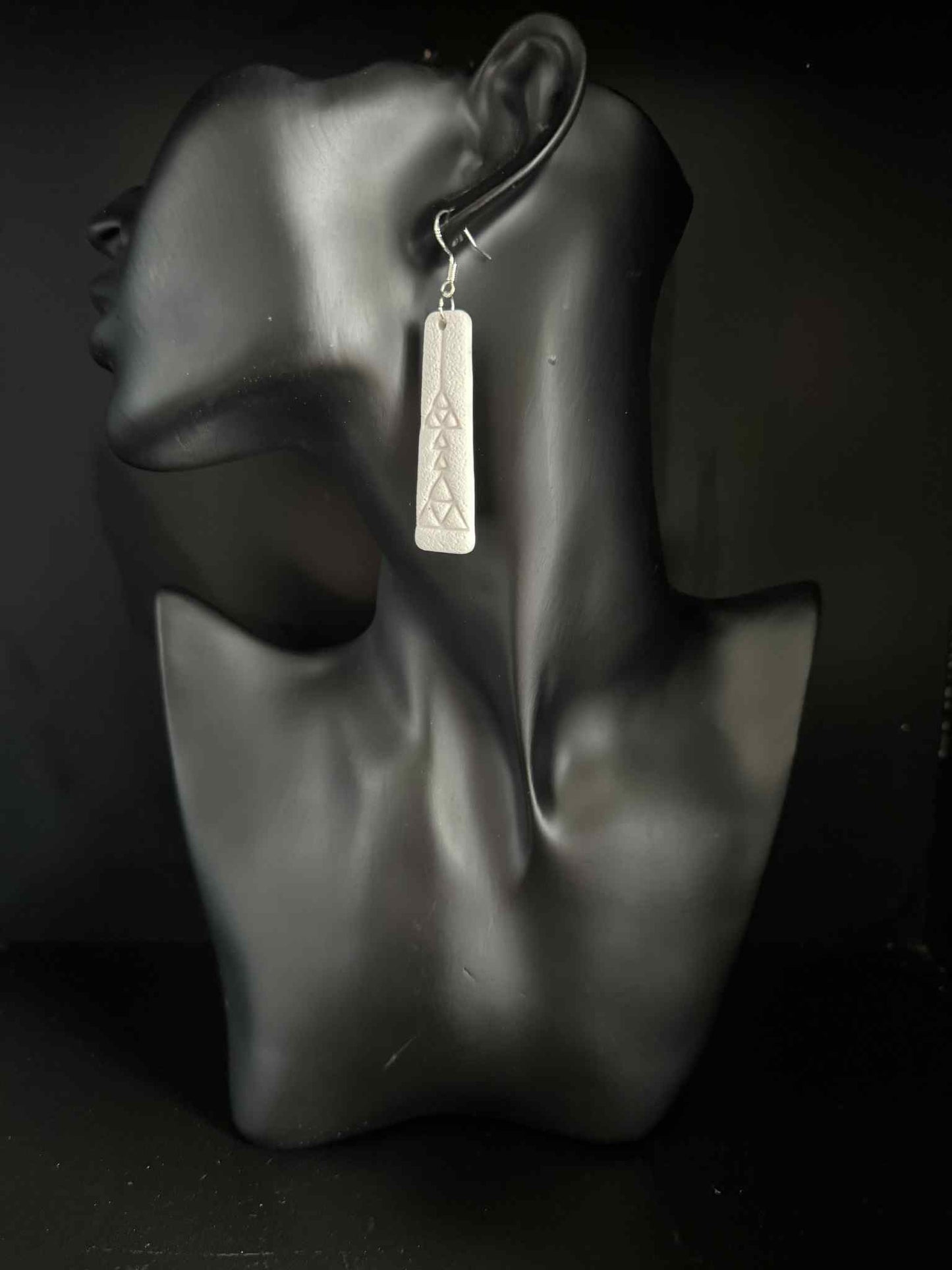 Line Tukutuku Trap Earrings