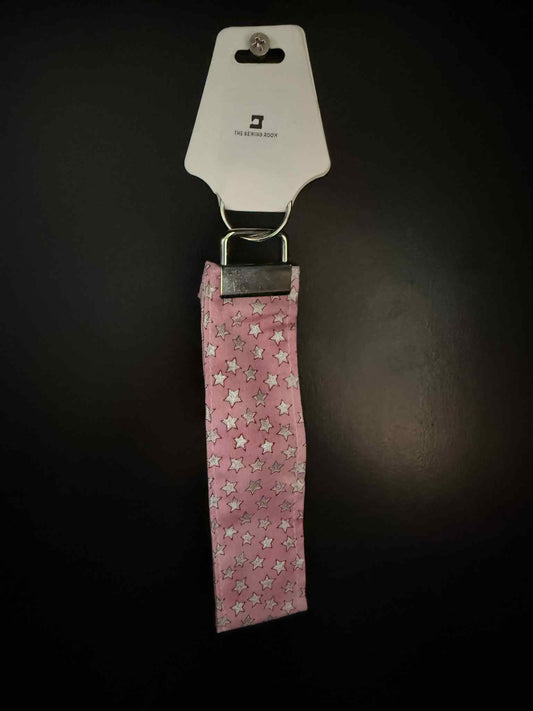 Pink Star Wristlet