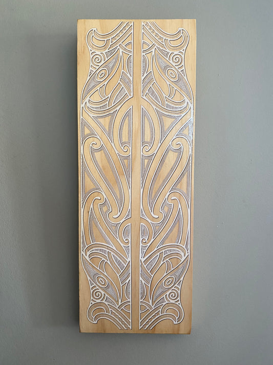 Maori Design White - Rectangle