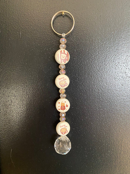 #1 Coffee Mini Suncatcher/Car Charm