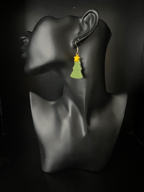 Christmas Tree Earrings
