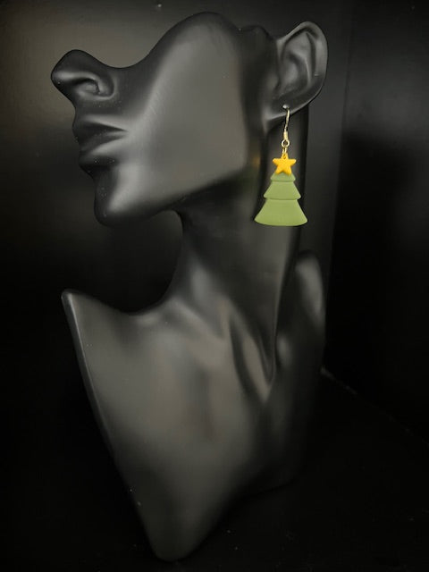 Christmas Tree Earrings