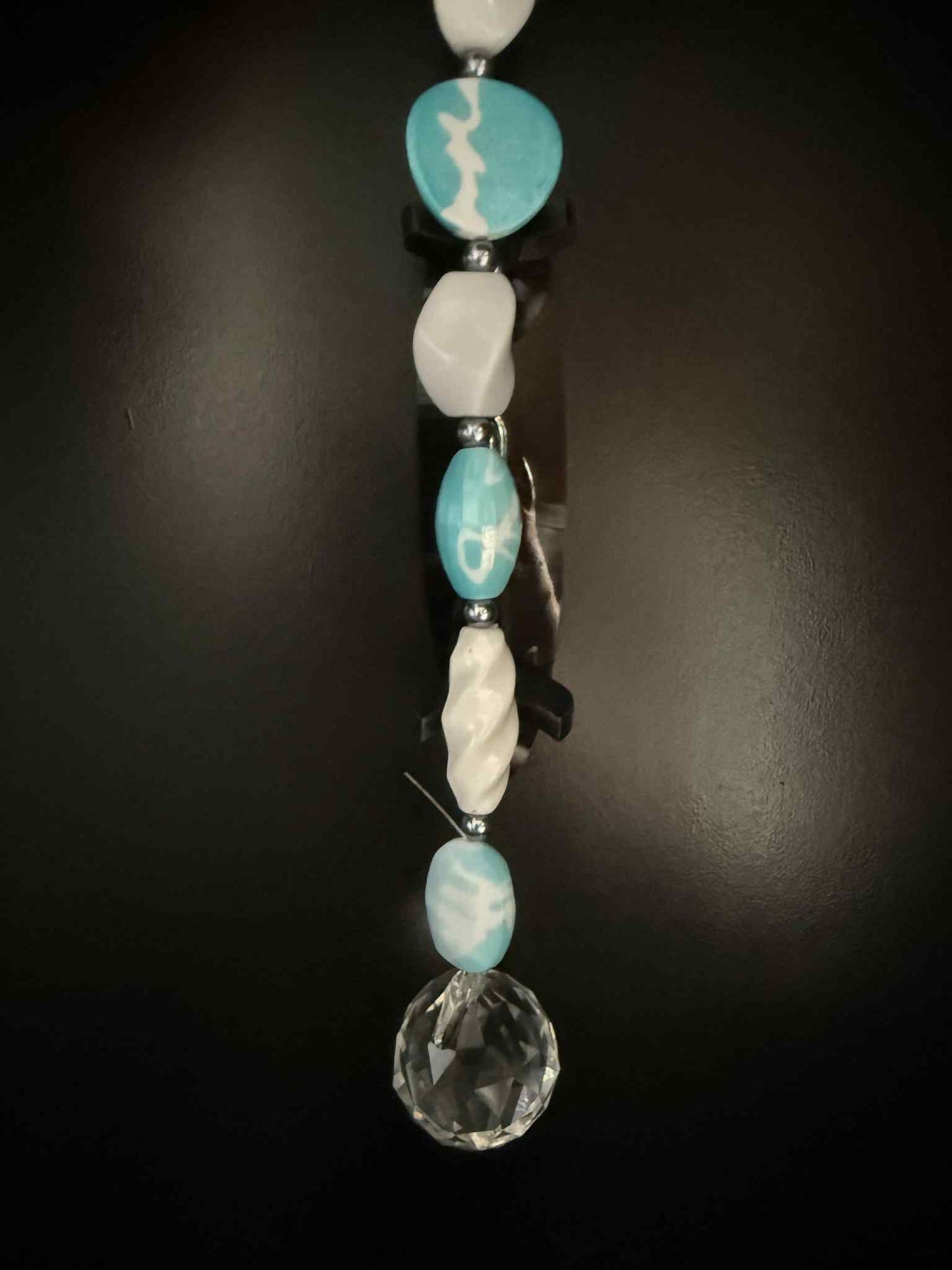 #5 Blue & White Suncatcher