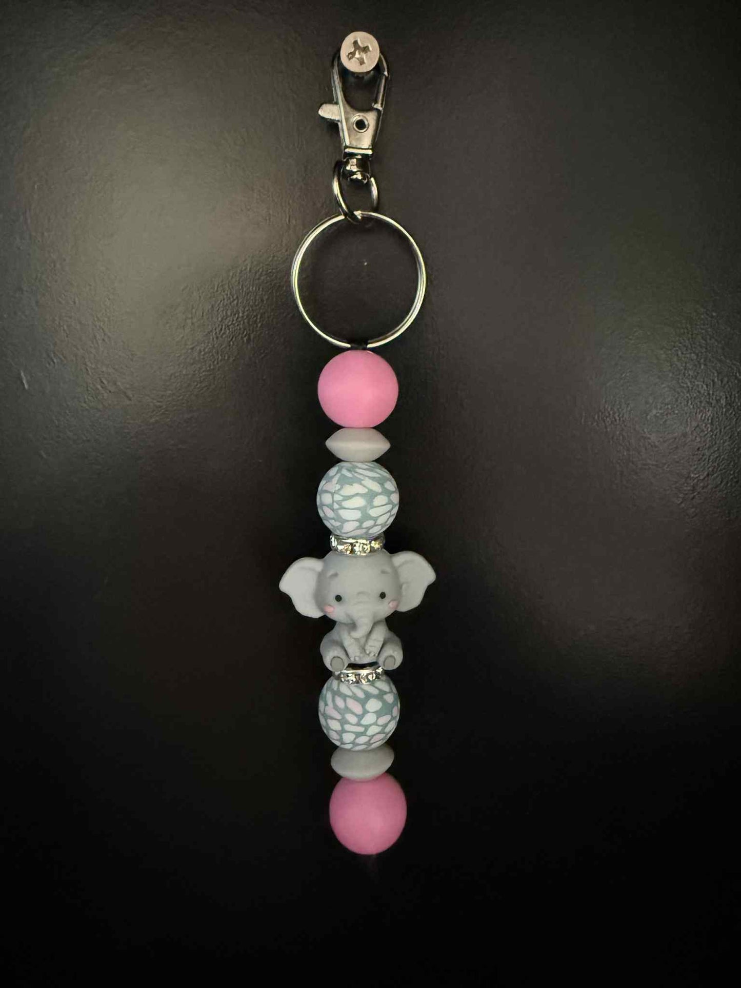 #7 Elephant Keyring