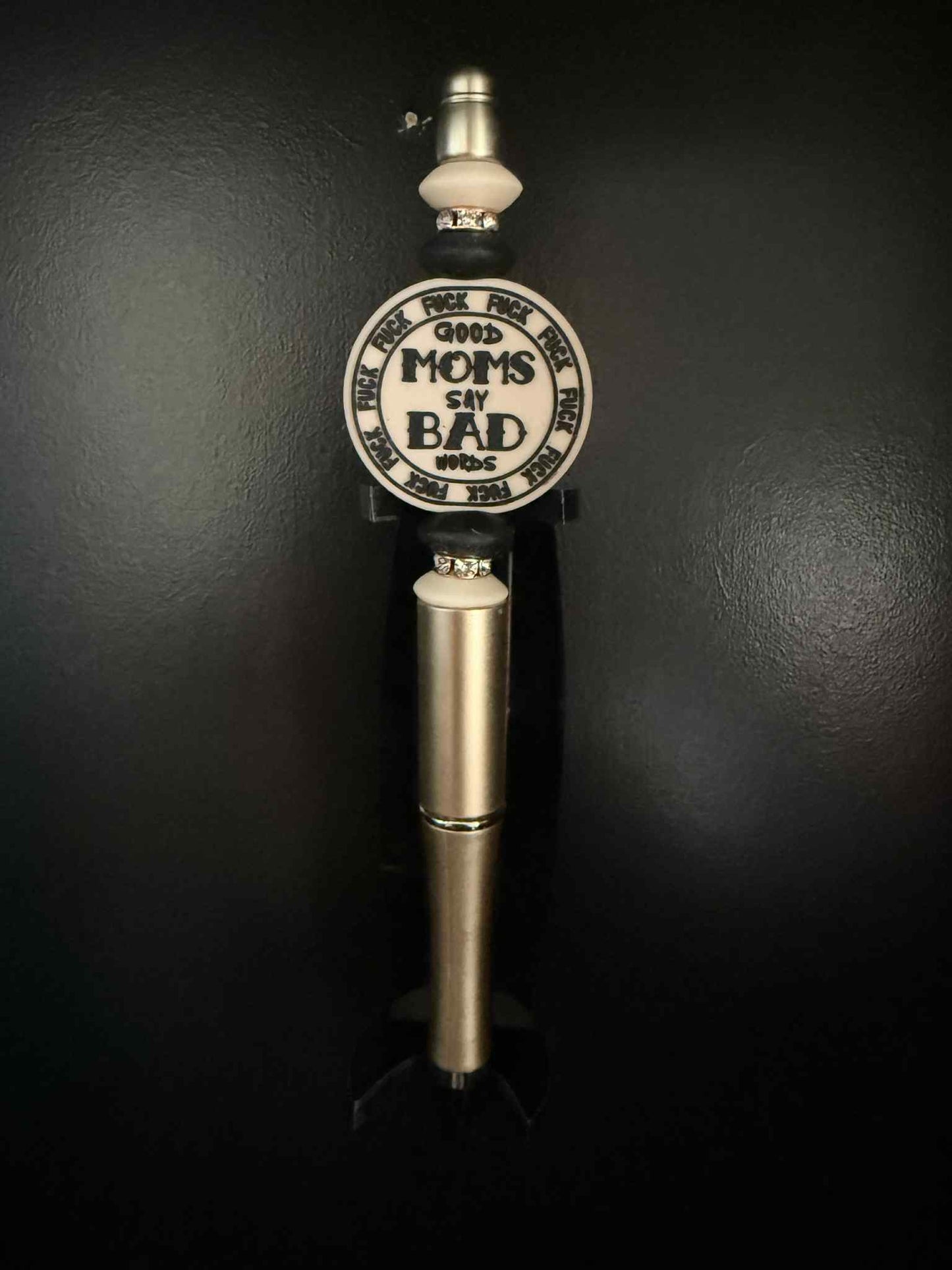 #16 Good Moms Say Bad Words Gold Pen