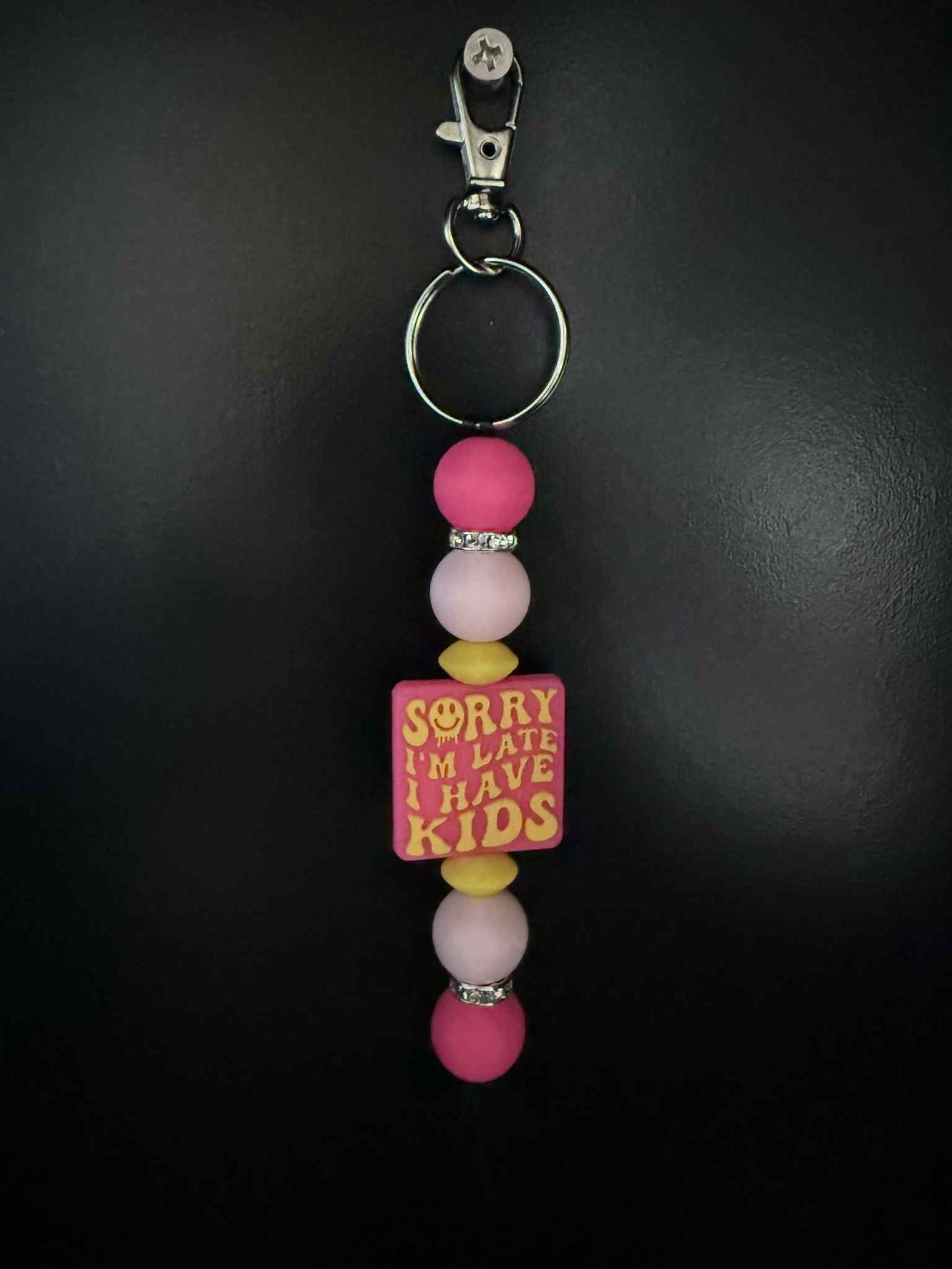 #5 Sorry I'm Late, I Have Kids Keyring