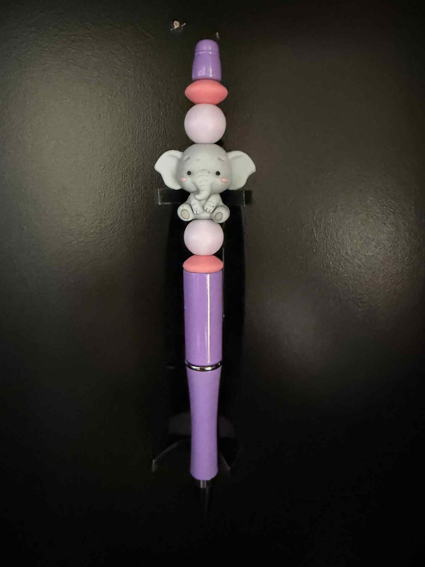 #17 Elephant Purple Pen