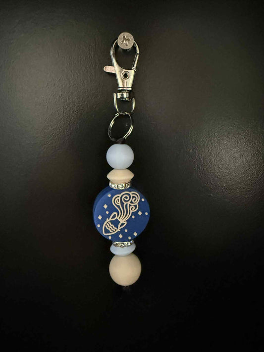Aquarius Keyring
