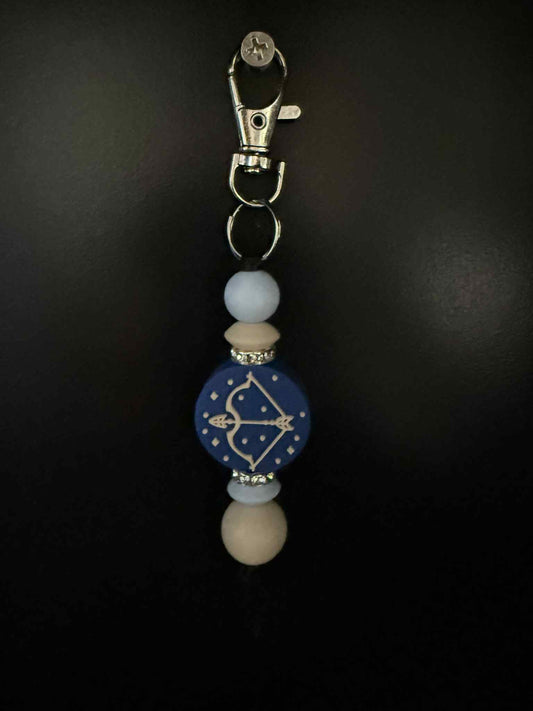 Sagittarius Keyring
