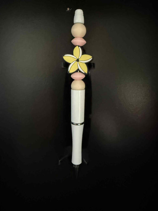 #1 Frangapani White Pen