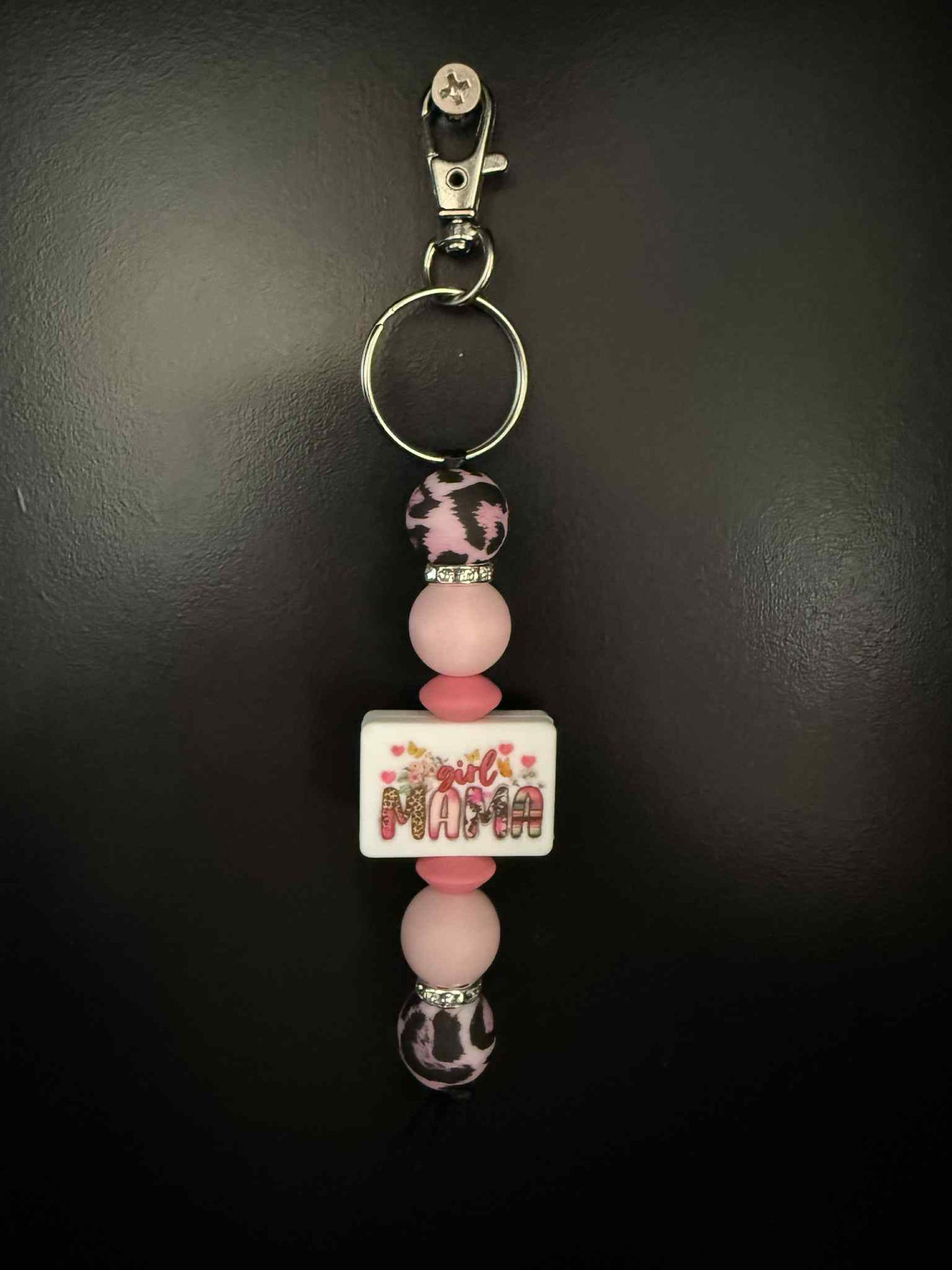 #6 Girl Mama Keyring