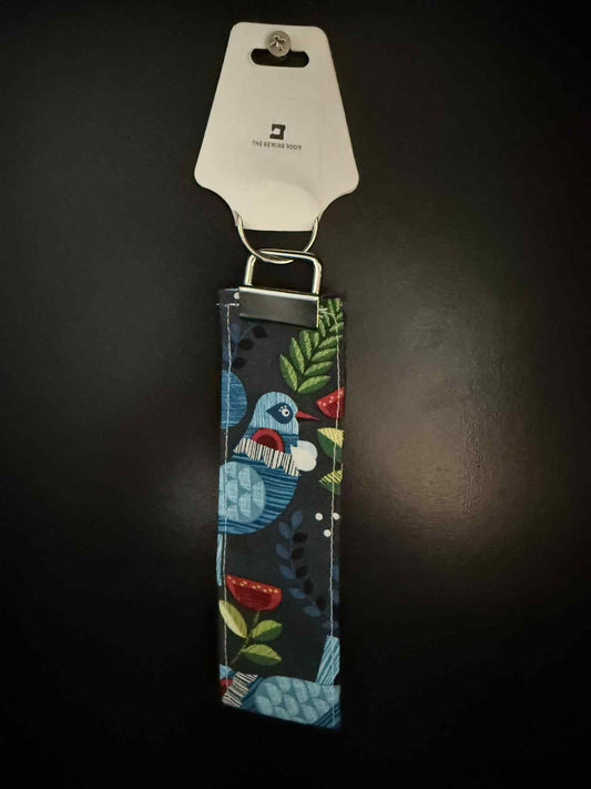 Blue Bird Wristlet