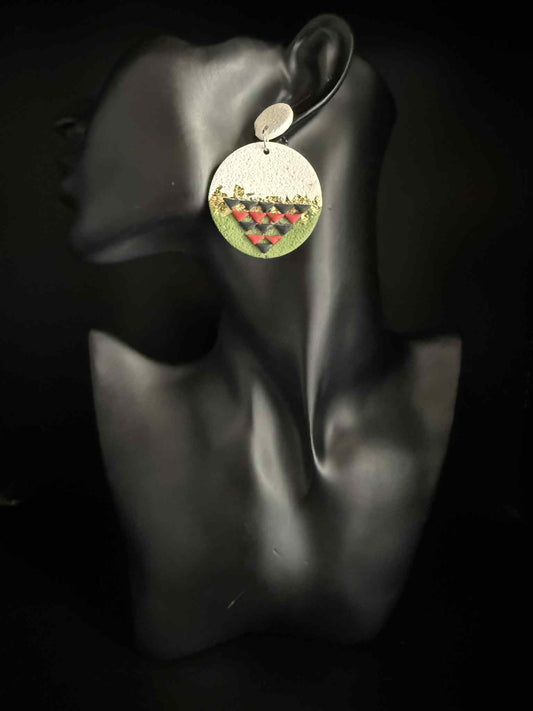 Tribal - With Gold Earrings